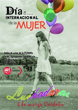 Cartel de la jornada de UGT