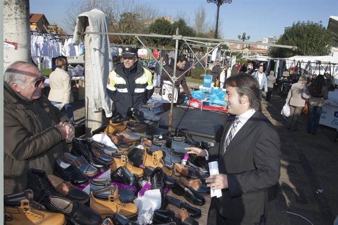 Mercado semanal en Camargo