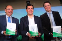 Moreno (PP-A) se compromete a dar "voz y gestión" a Granada en la Alhambra y Sierra Nevada