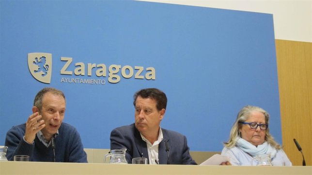 Luis Sorando, Jerónimo Blasco y Carmen Blasco