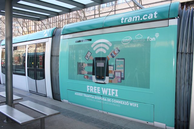 Campaña de promoción del wifi en el Trambaix
