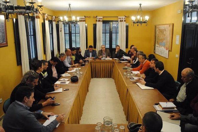 Reunión del Plan Romero en Huelva.