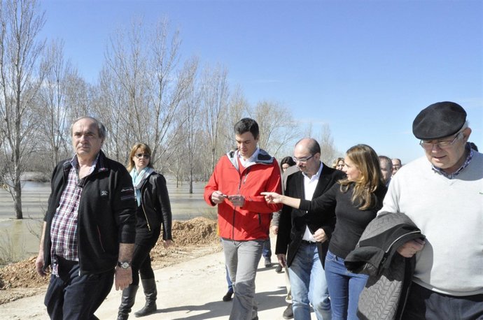 Pedro Sánchez visita Pradilla