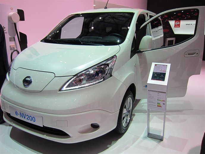 Furgoneta e-NV200 de siete plazas de Nissan