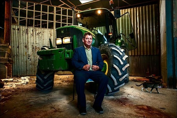 Una de las fotografías que presenta Valiente Verde en Dressed to Tractors