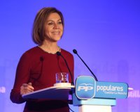 Cospedal defensa la gestió "d'èxit" de González i diu que el cas que l'afecta no influirà en la candidatura
