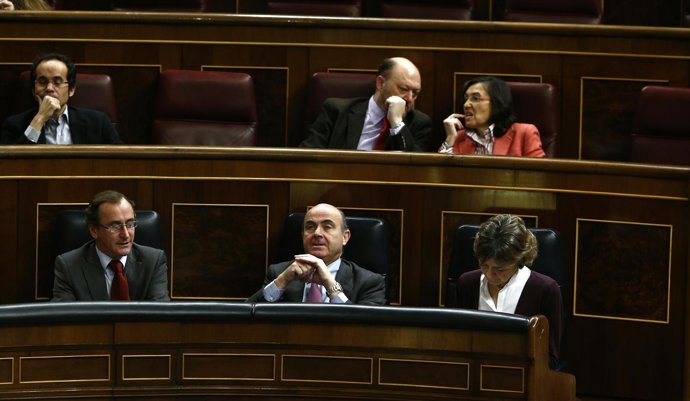 Luis de Guindos en el Congreso