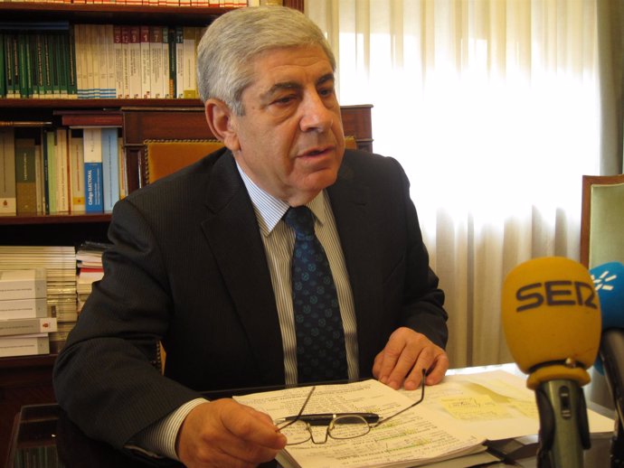 El presidente de la Audiencia Provincial de Sevila, Damián Álvarez