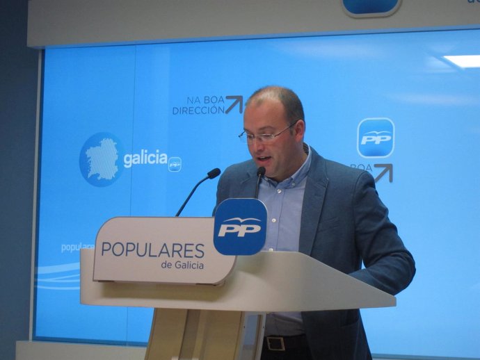 Miguel Tellado, portavoz del PPdeG