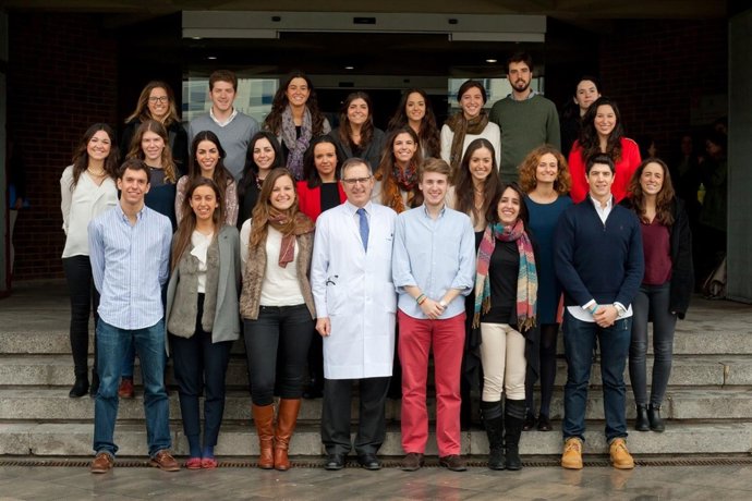 Comité organizador del Congreso de Oncología para Estudiantes.
