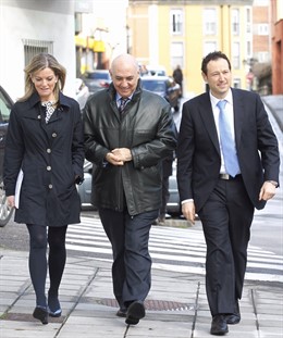 Graciela Blanco junto a Guillermo Martínez, gobierno del Principado