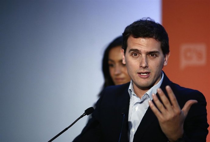 Albert Rivera, presidente de Ciudadanos