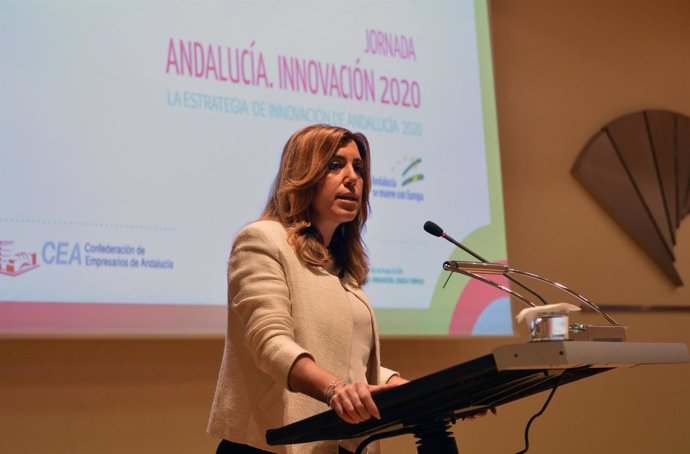 Susana Díaz interviene en jornada sobre Estrategia de Innovación en Andalucía