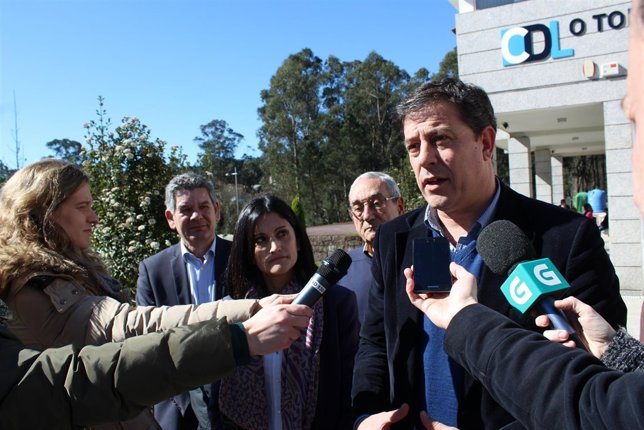 El secretario xeral del PSdeG, José Ramón Gómez Besteiro