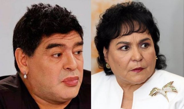 Nuevo aspecto de Maradona llena de memes las redes sociales