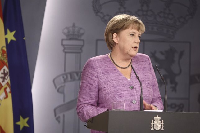 Merkel en La Moncloa