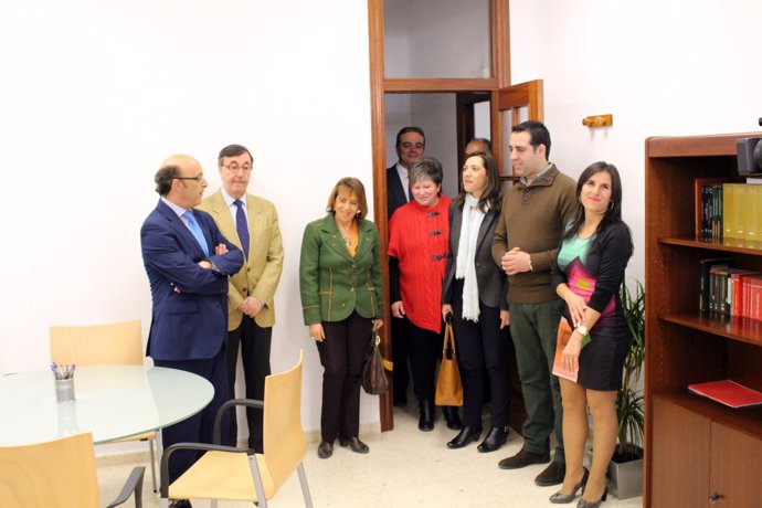 Inauguración de la sede del Colegio de Abogados en Alcalá la Real (Jaén)