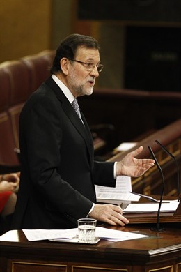 Mariano Rajoy en el Debate sobre el estado de la Nación