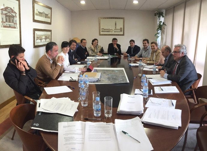 Comisión de seguimiento de las obras de la presa de Alcolea