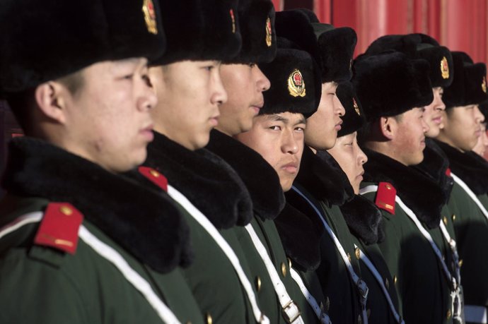 Militares chinos