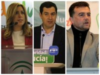 PSOE-A, PP-A e IULV-CA acuerdan otro 'debate a tres' el lunes 16 en TVE