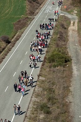 Peregrinación a Javier.