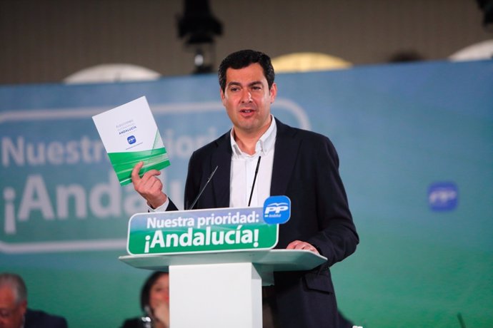 Presidente del PP-A y candidato a la Junta, Juanma Moreno
