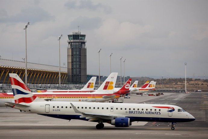 Aviones de BA e Iberia