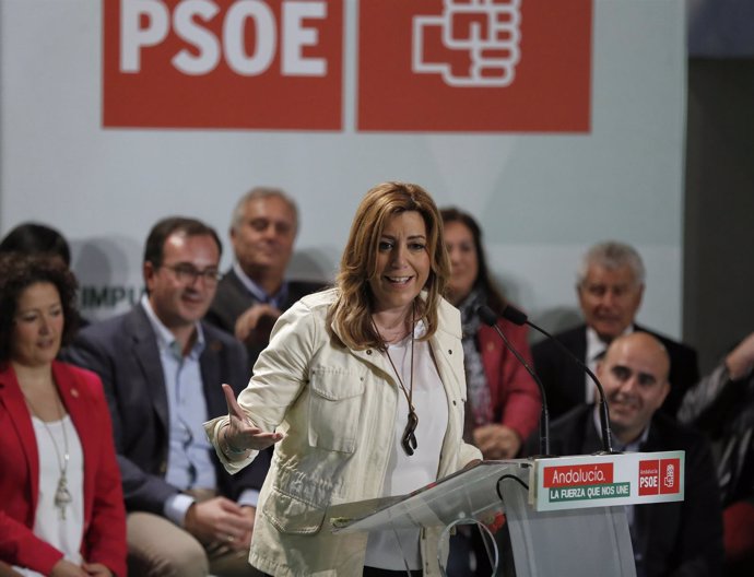 Presidenta de la Junta de Andalucía y secretaria general PSOE-A, Susana Díaz