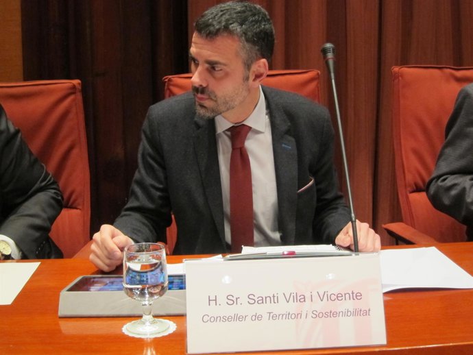 Santi Vila en el Parlament