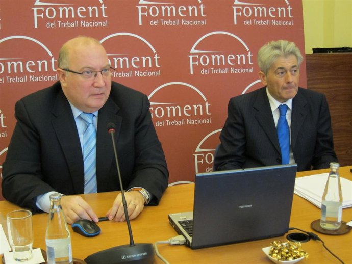 Salvador Guillermo, Valentí Pich (Fomento del Trabajo)