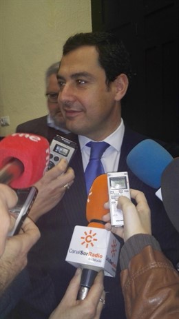 Juanma Moreno, hoy ante los medios