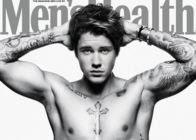 Justin Bieber luce cuerpazo para Men's Health