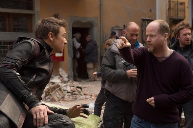  Joss Whedon En El Rodaje De  Los Vengadores: La Era De Ultrón 