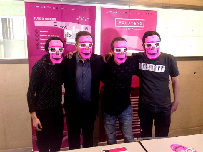 Durante la presentación del festival 'Visuals'