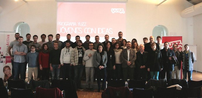 Participantes en el programa de formación 'YUZZ'