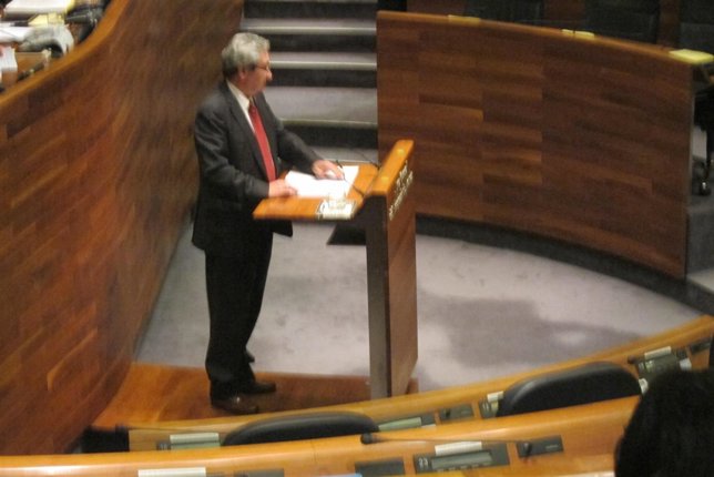 Graciano Torre en la Junta General