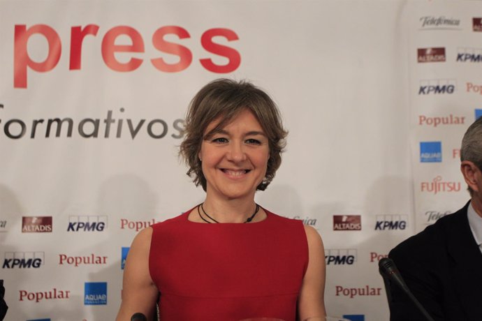 Isabel García Tejerina en los Desayunos de Europa Press