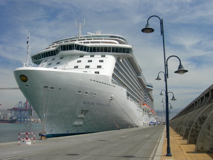 Crucero Royal Princess en Málaga 