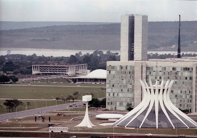 A general view of Brasilia, capital of Brazil,