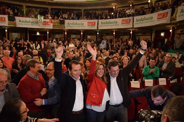 Susana Díaz abre la campaña en Almería