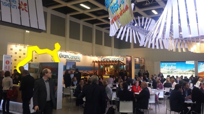 Stand de Gran Canaria en la ITB