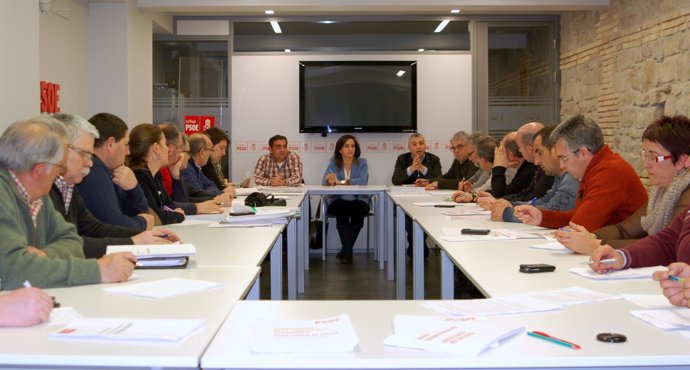 Imagen del Consejo Territorial del PSOE riojano