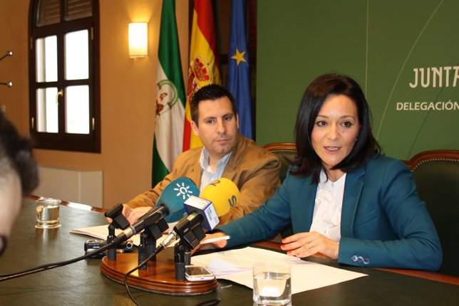 Expósito y Crespín en la rueda de prensa