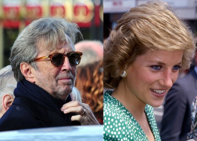 Eric Clapton y Diana de Gales podrían haber tenido una aventura 
