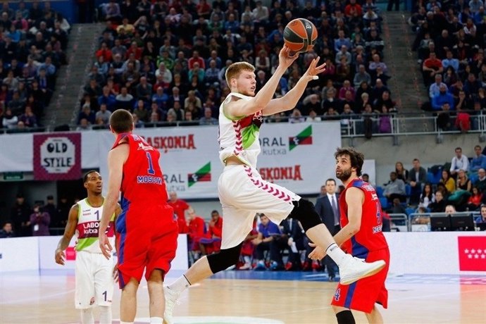 David Bertans en el CSKA Moscú - Laboral Kutxa