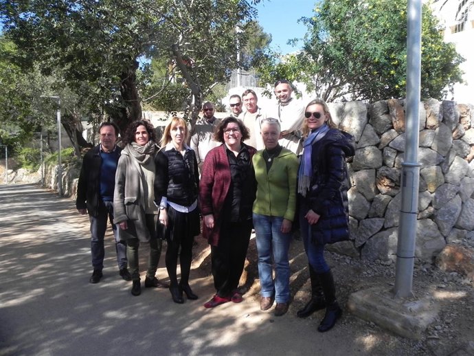 Visita obras de mejora Puig des Bous