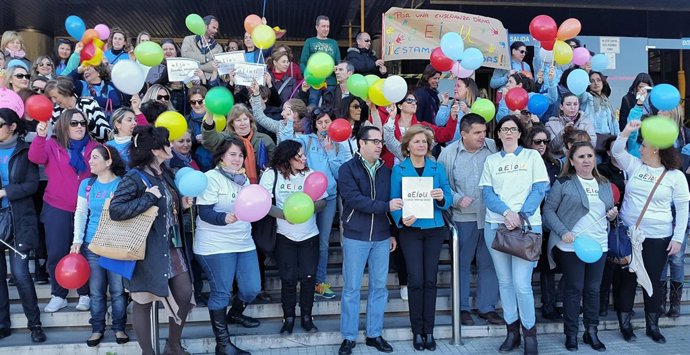 Oña apoya guarderías infantiles concertgadas málaga