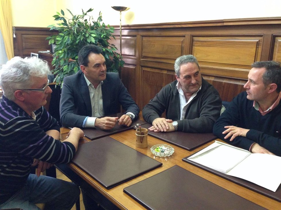 Reunión en la DPT sobre el transporte de purines