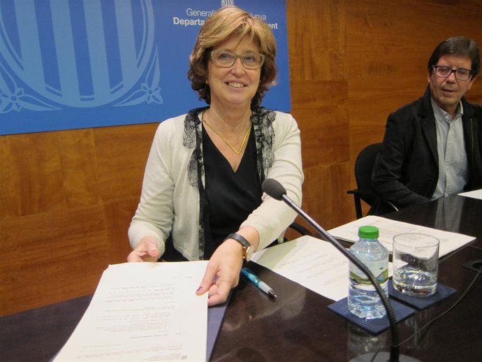 La consellera de Enseñanza, Irene Rigau